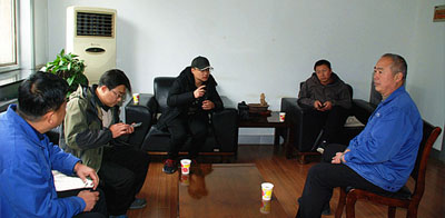 甘肅衛(wèi)視記者來(lái)星火機(jī)床公司采訪 甘肅衛(wèi)視記者來(lái)星火機(jī)床公司采訪